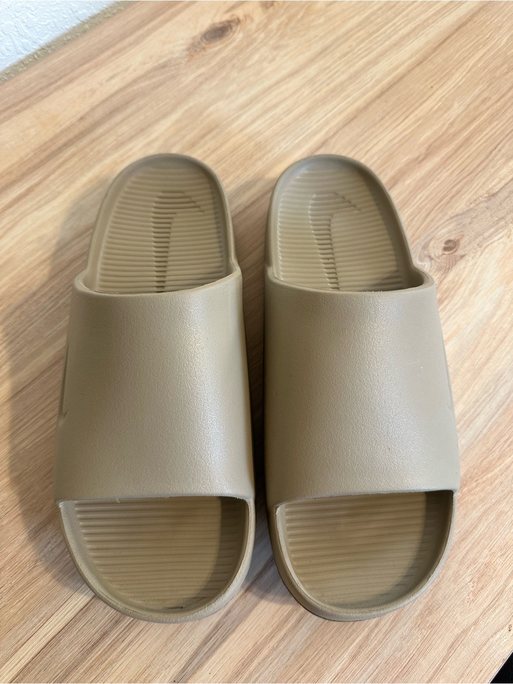 Nike Men's Slide Sandals in Light Brown